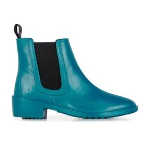 Emu Australia Ellin Rainboot In Teal Green 10 Boot Shearling Waterproof Winter